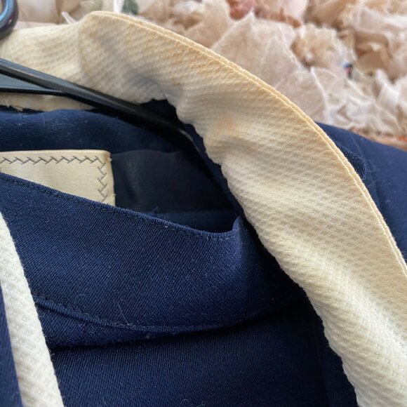 Vintage 1950s Lilli Ann Navy & Cream Suit – Mid-Century Elegance - Picture 11 of 12